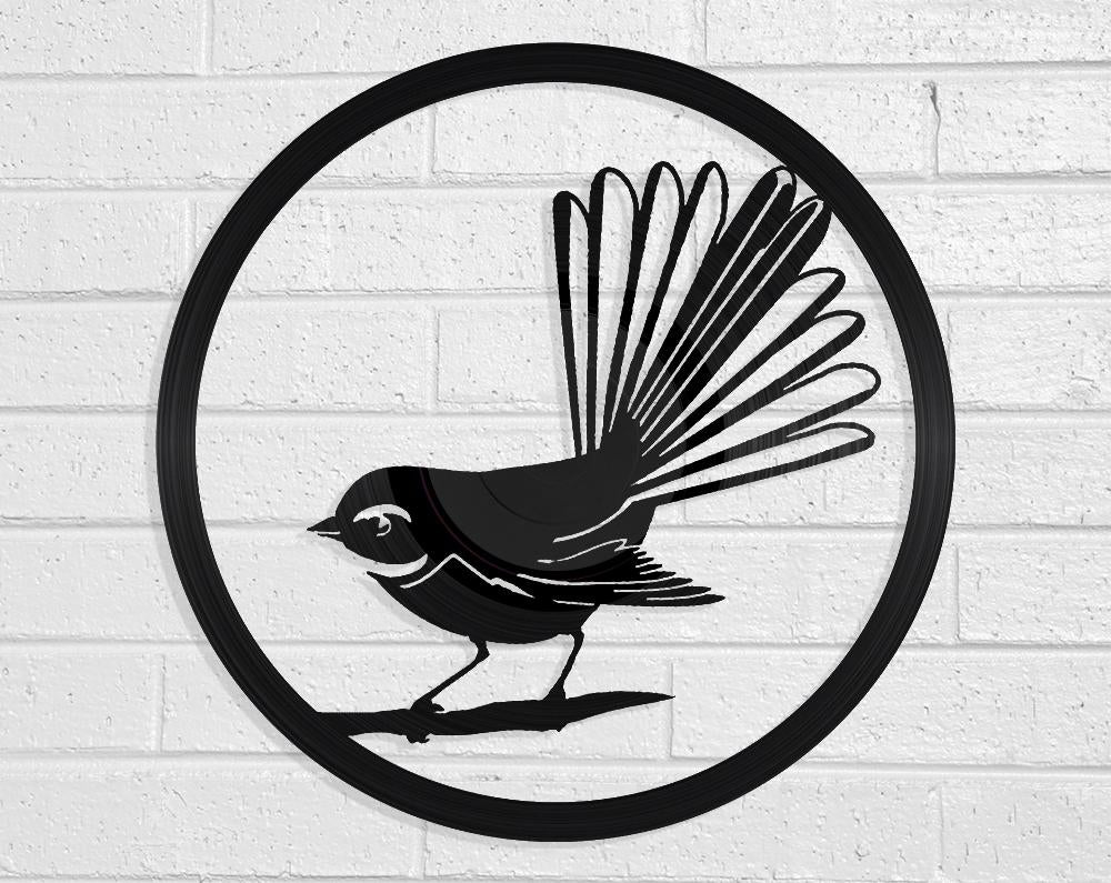 Fantail - revamped-records - vinyl-record-art - nz-made