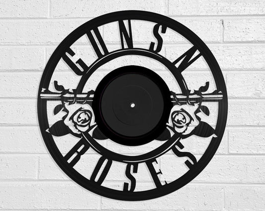 Guns N' Roses - revamped-records - vinyl-record-art - nz-made