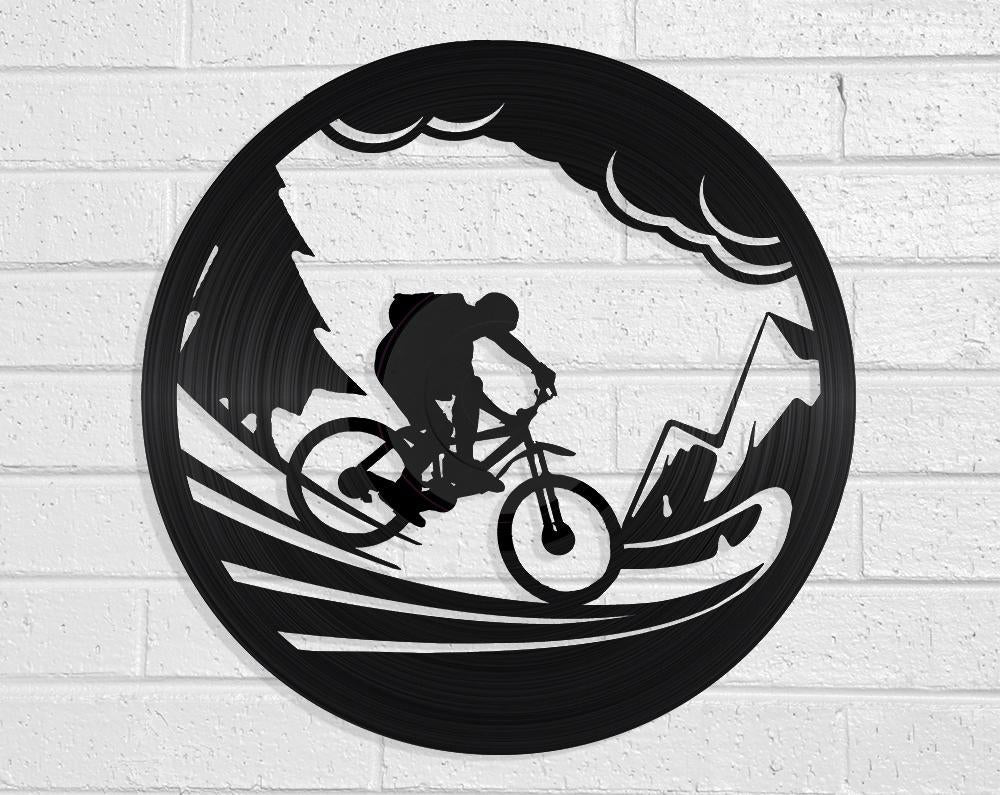 Mountain Bike - revamped-records - vinyl-record-art - nz-made