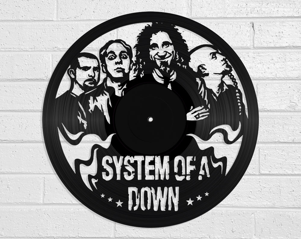 System of a Down Vinyl Record Art By Revamped Records