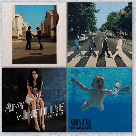 Wooden Album Covers