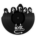 AC/DC record wall art made from vinyl lp