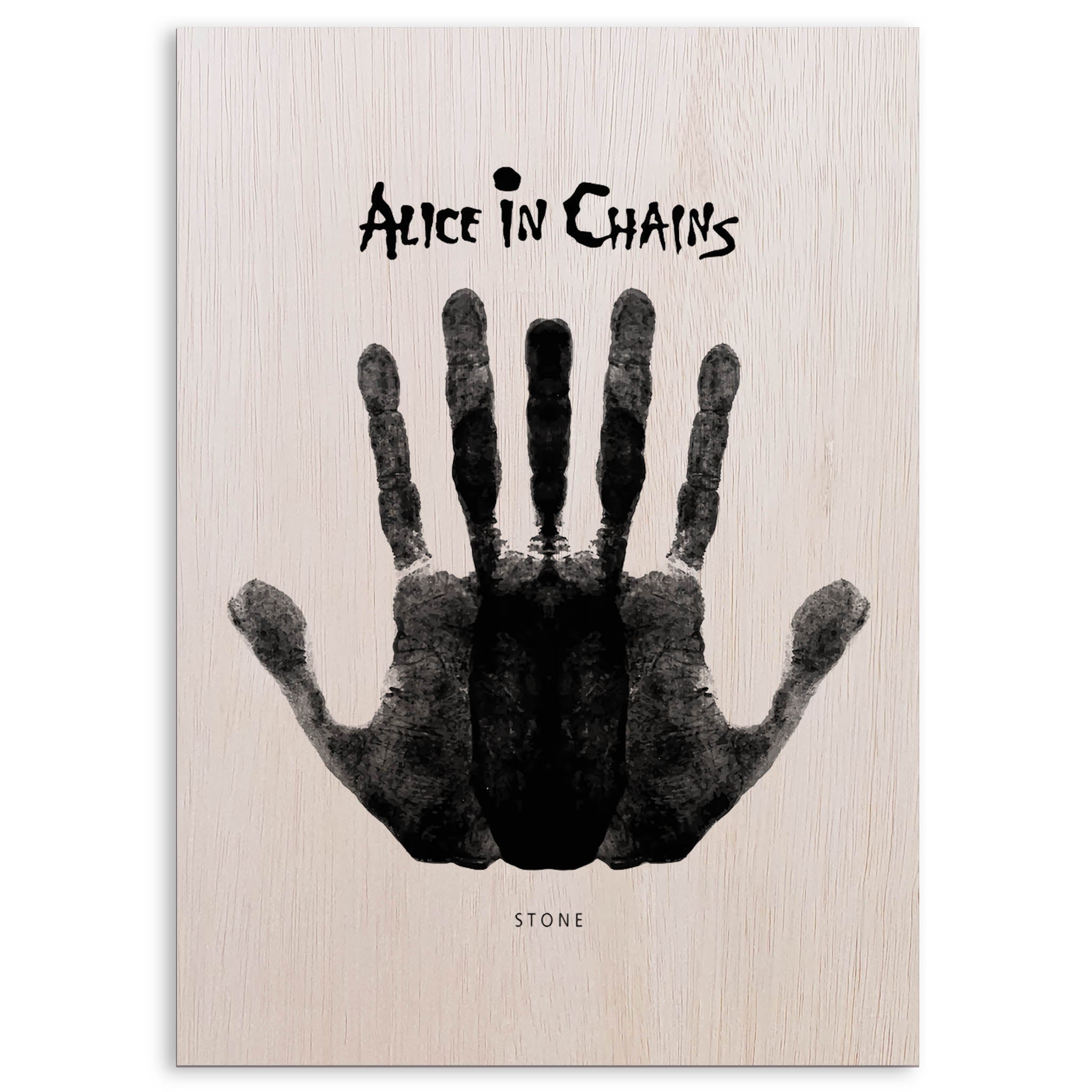 Alice in Chains · Wood Print