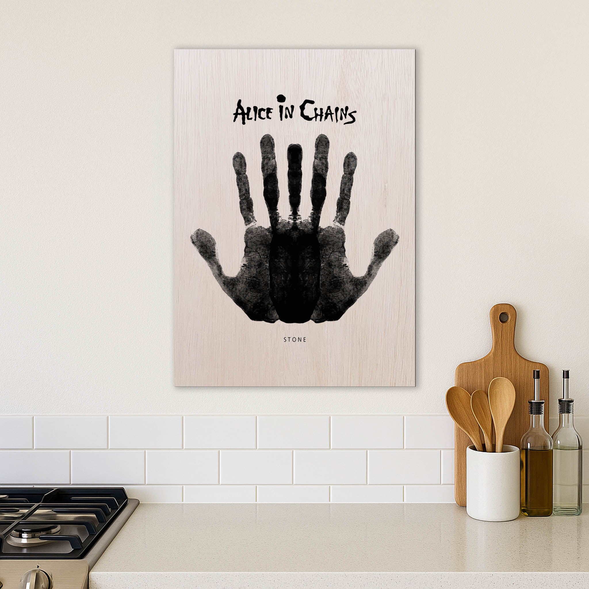 Alice in Chains · Wood Print