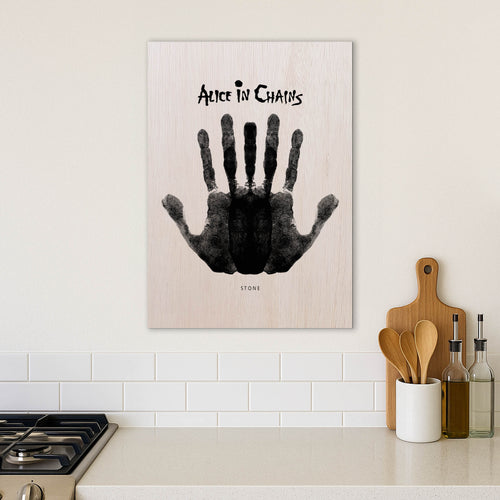Alice in Chains · Wood Print