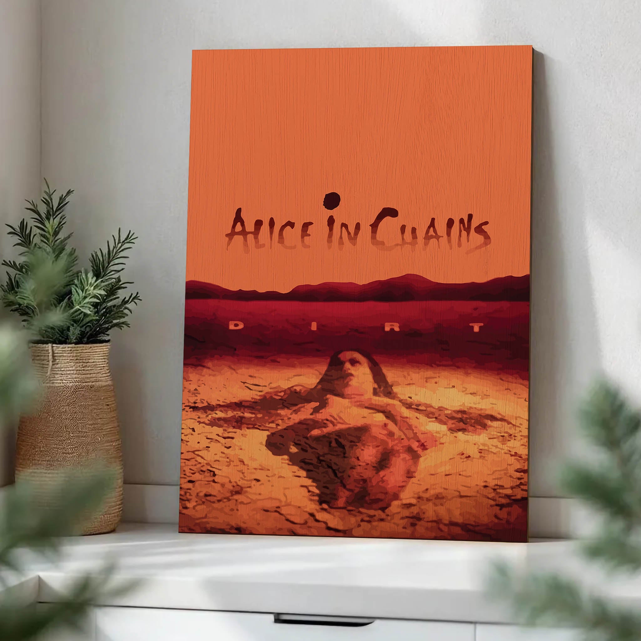 Alice in Chains · Wood Print