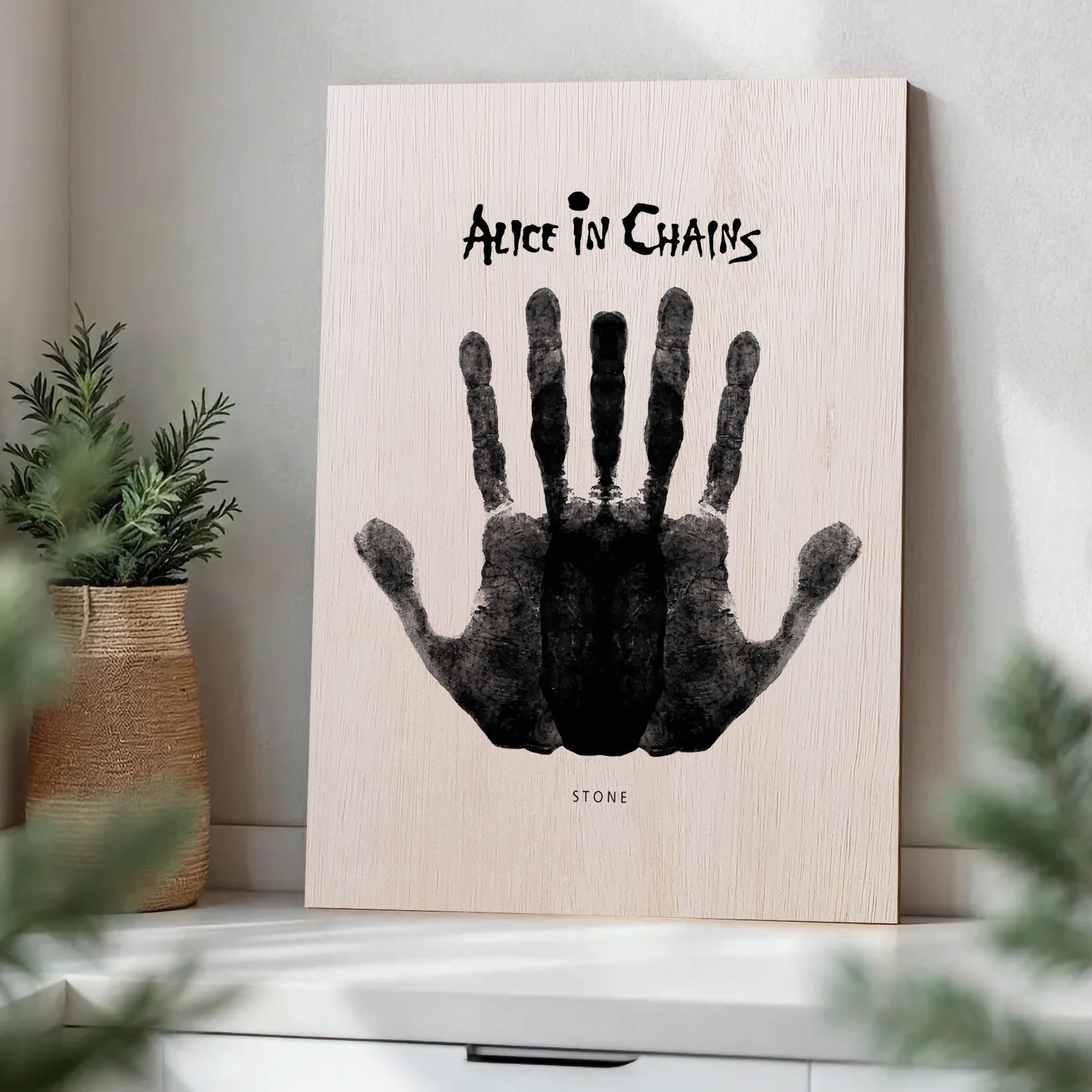 Alice in Chains · Wood Print