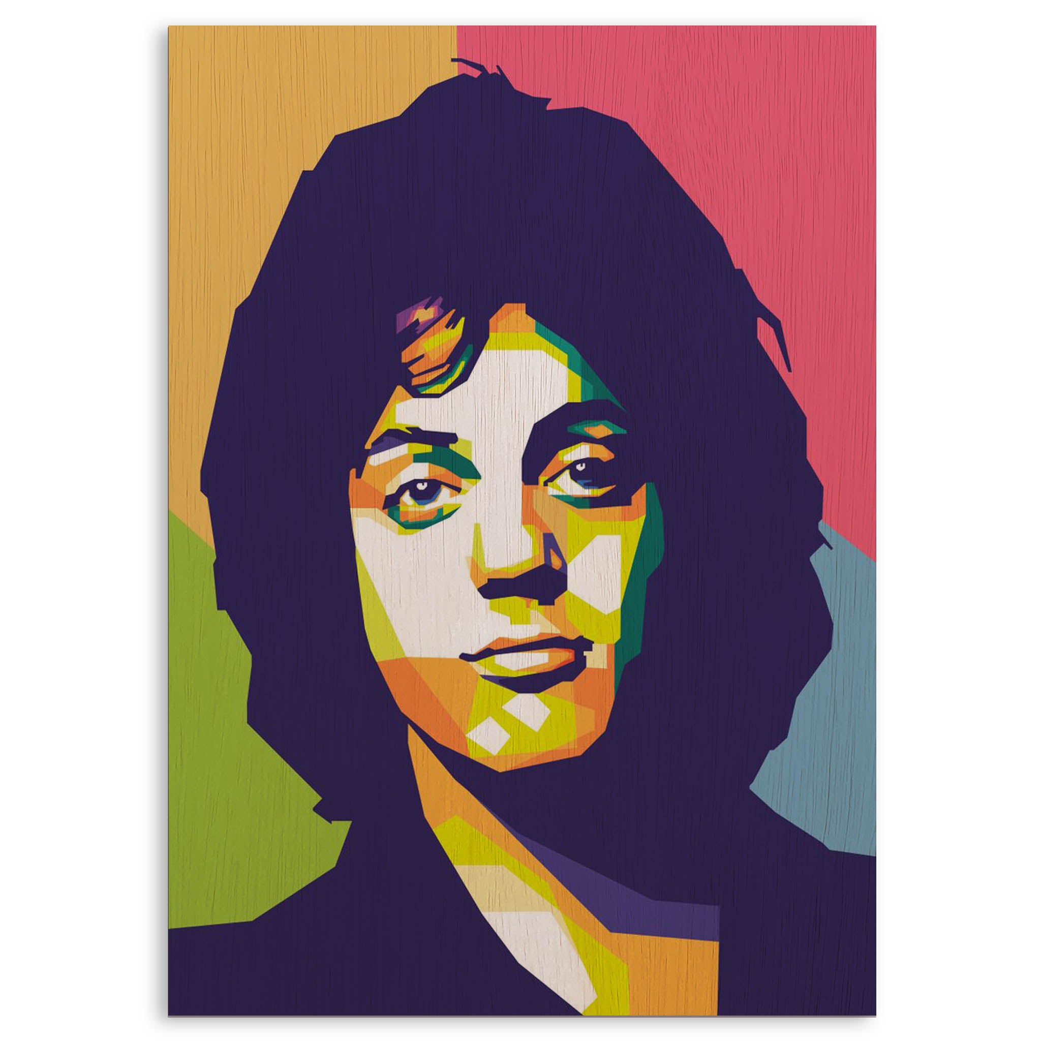 Billy Joel · Wood Print