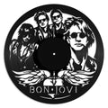 Bon Jovi vinyl record art wall hanging