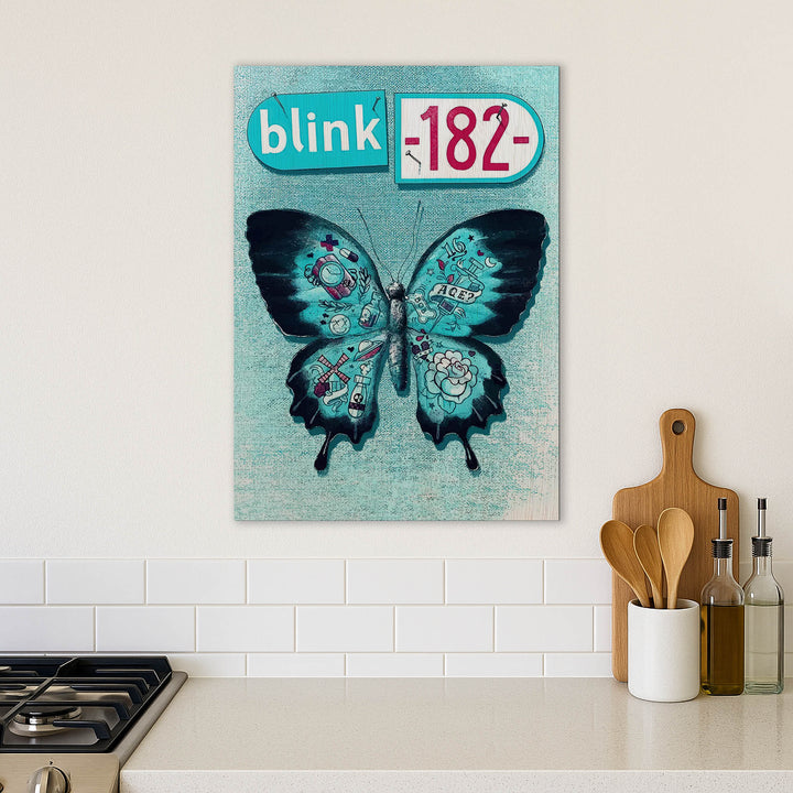 Blink 182 · Wood Print
