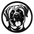 Bullmastiff - revamped-records - vinyl-record-art - nz-made