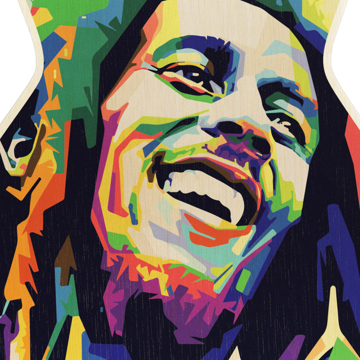 Bob Marley · Guitar Wall Art