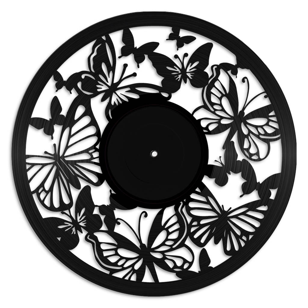 Butterfly - revamped-records - vinyl-record-art - nz-made