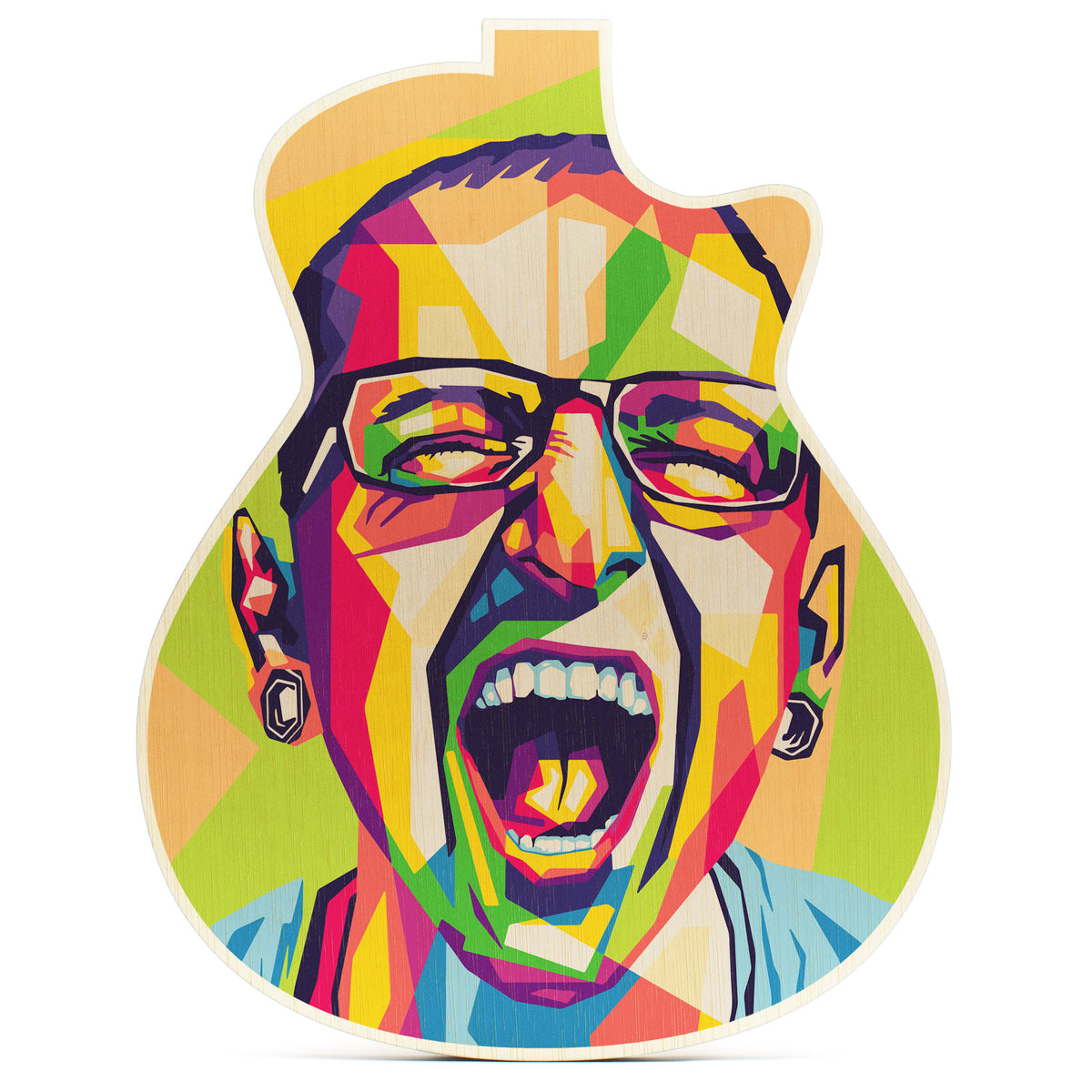Chester Bennington · Guitar Wall Art