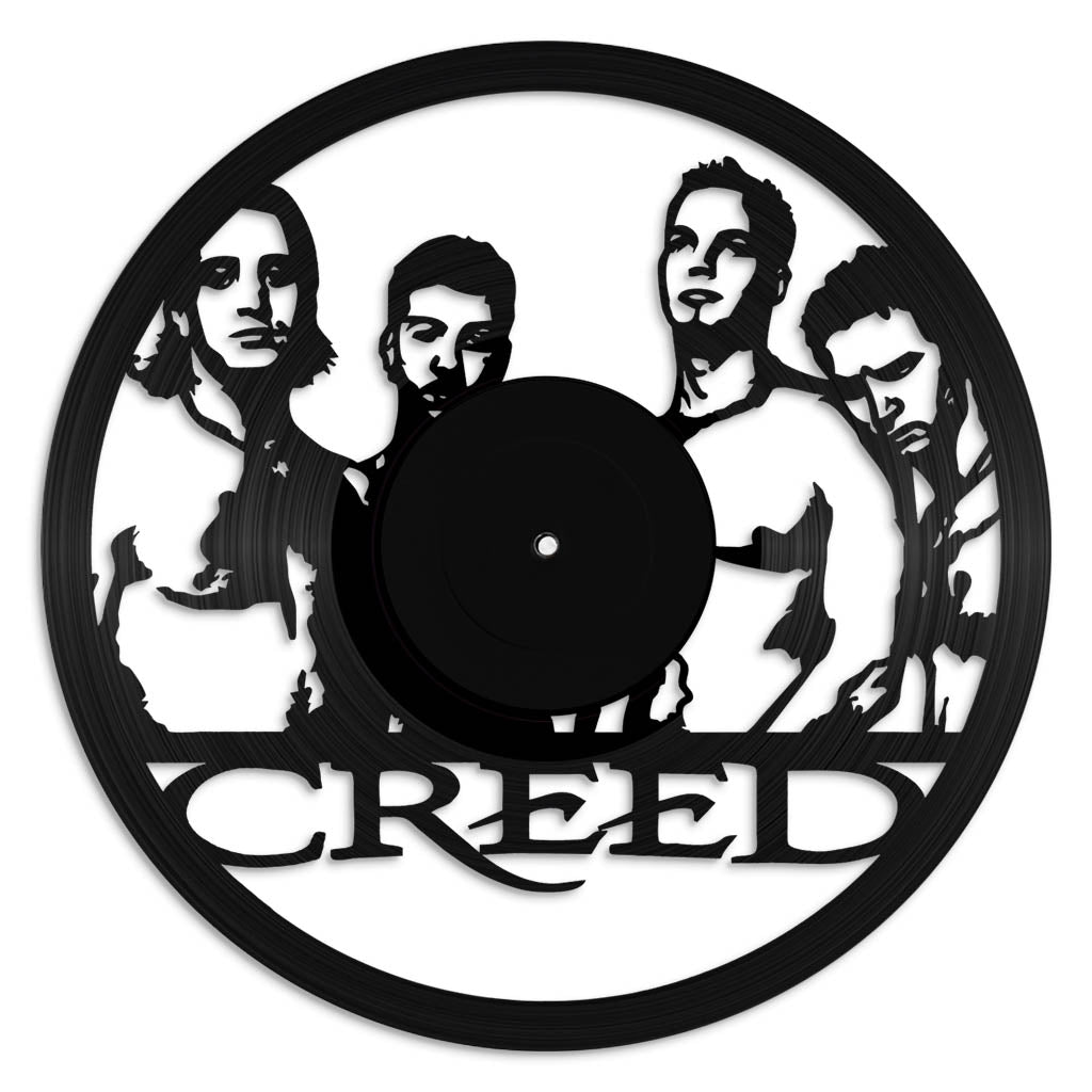 Creed music wall art vinyl record design