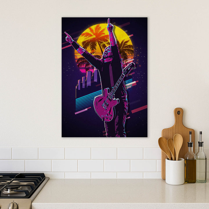 Dave Grohl · Wood Print