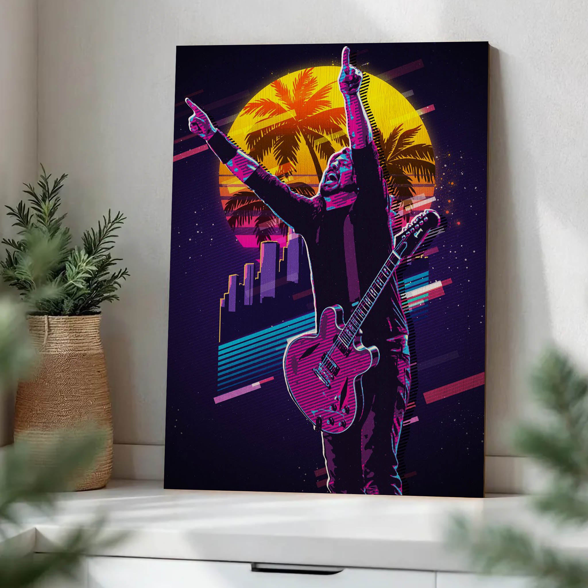 Dave Grohl · Wood Print