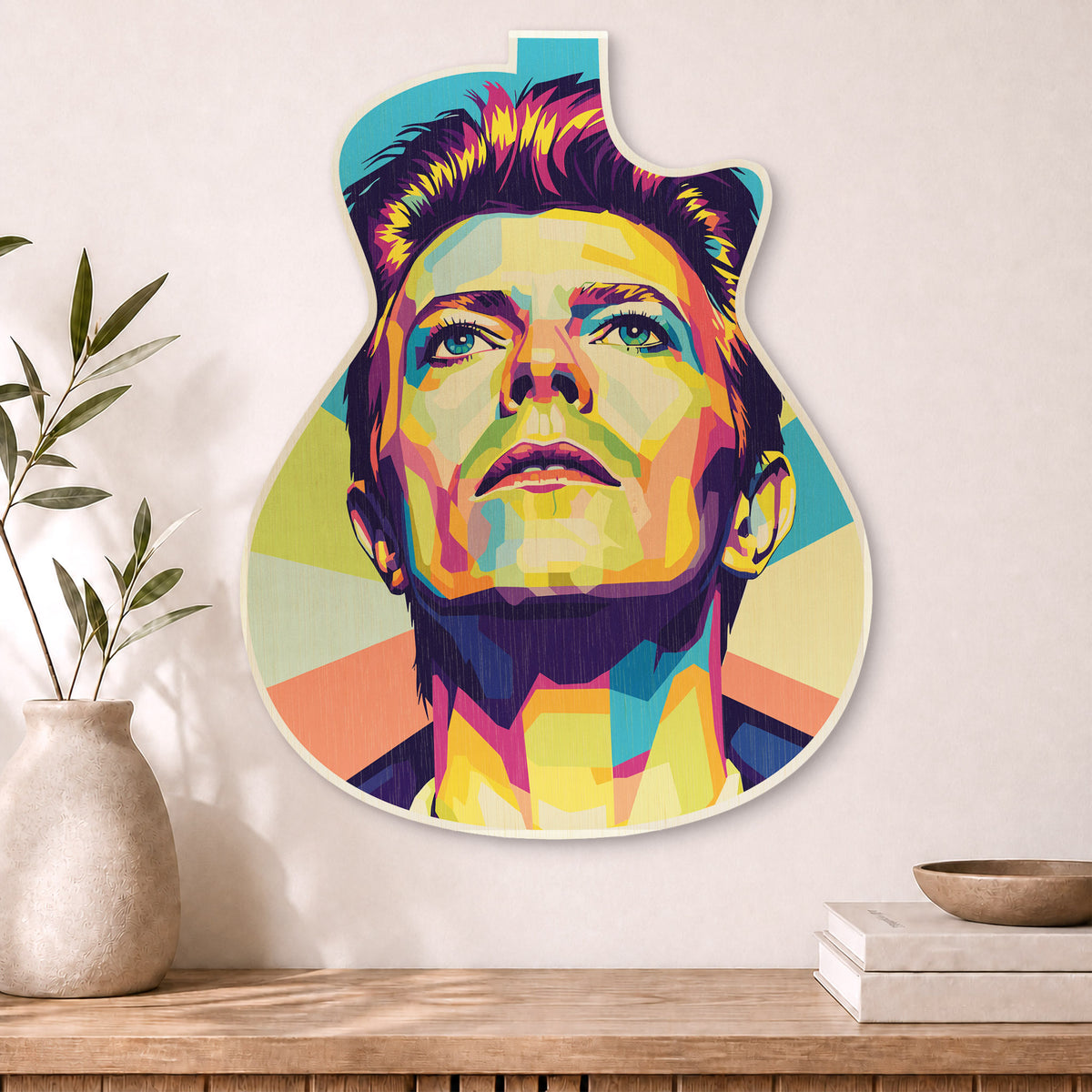 David Bowie · Guitar Wall Art