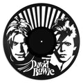 David Bowie record wall art made from vinyl lp
