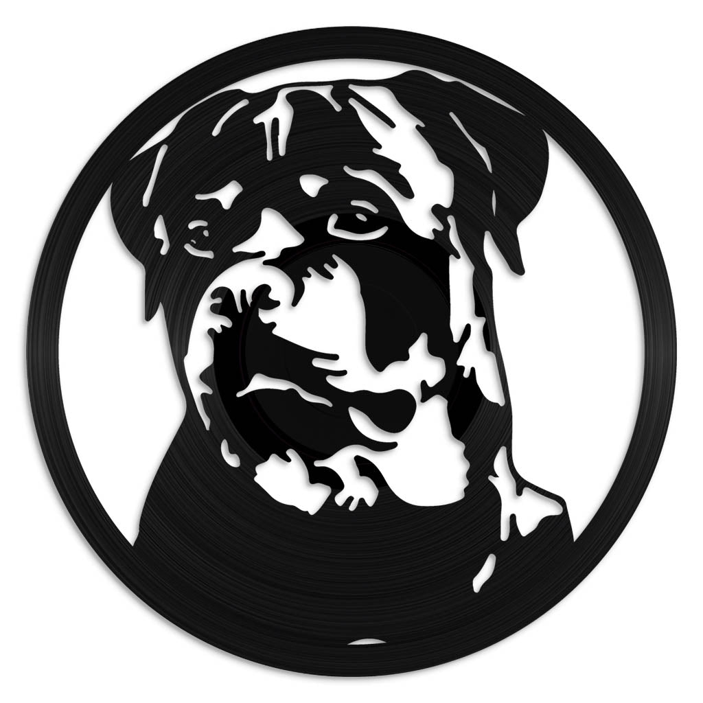 Rottweiler - revamped-records - vinyl-record-art - nz-made