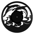 Dolphins - revamped-records - vinyl-record-art - nz-made