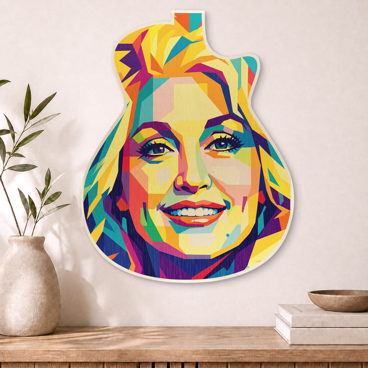 Dolly Parton · Guitar Wall Art