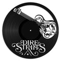 Dire Straits music wall art vinyl record design