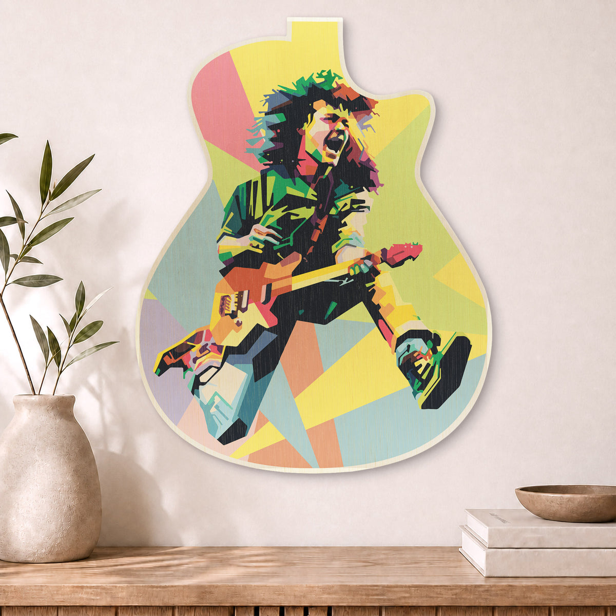 Eddie Van Halen · Guitar Wall Art