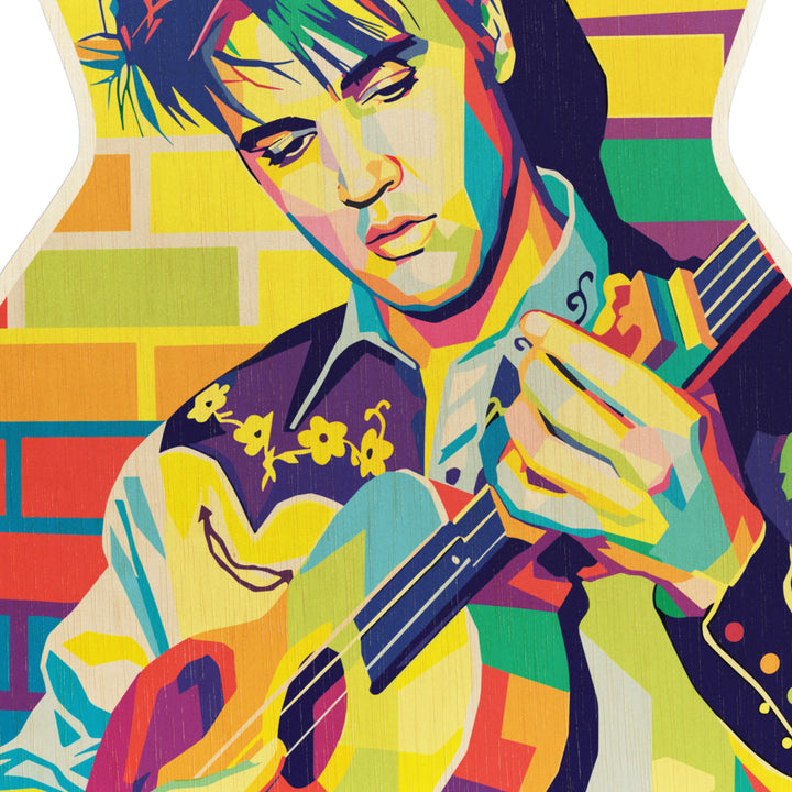 Elvis Presley · Guitar Wall Art