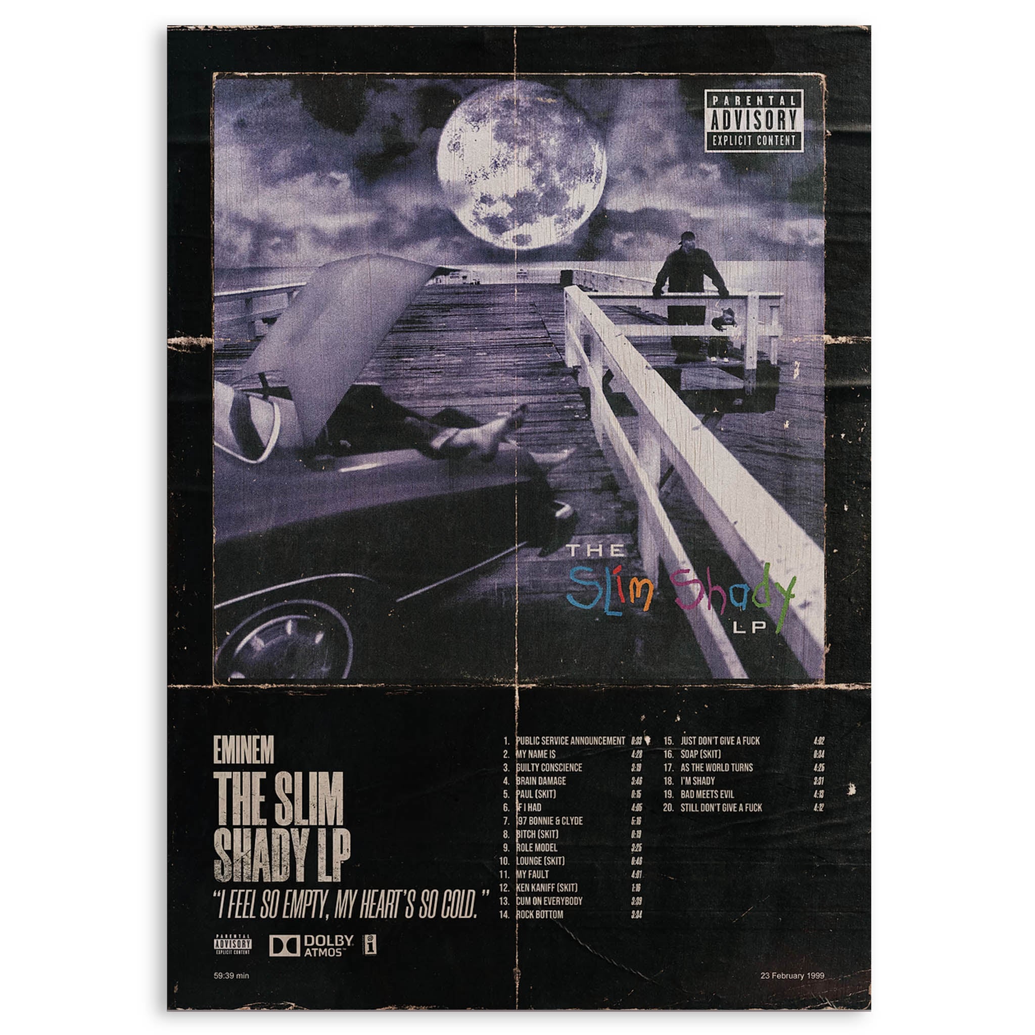 Eminem · Wood Print