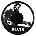 Elvis record wall art made from vinyl lp