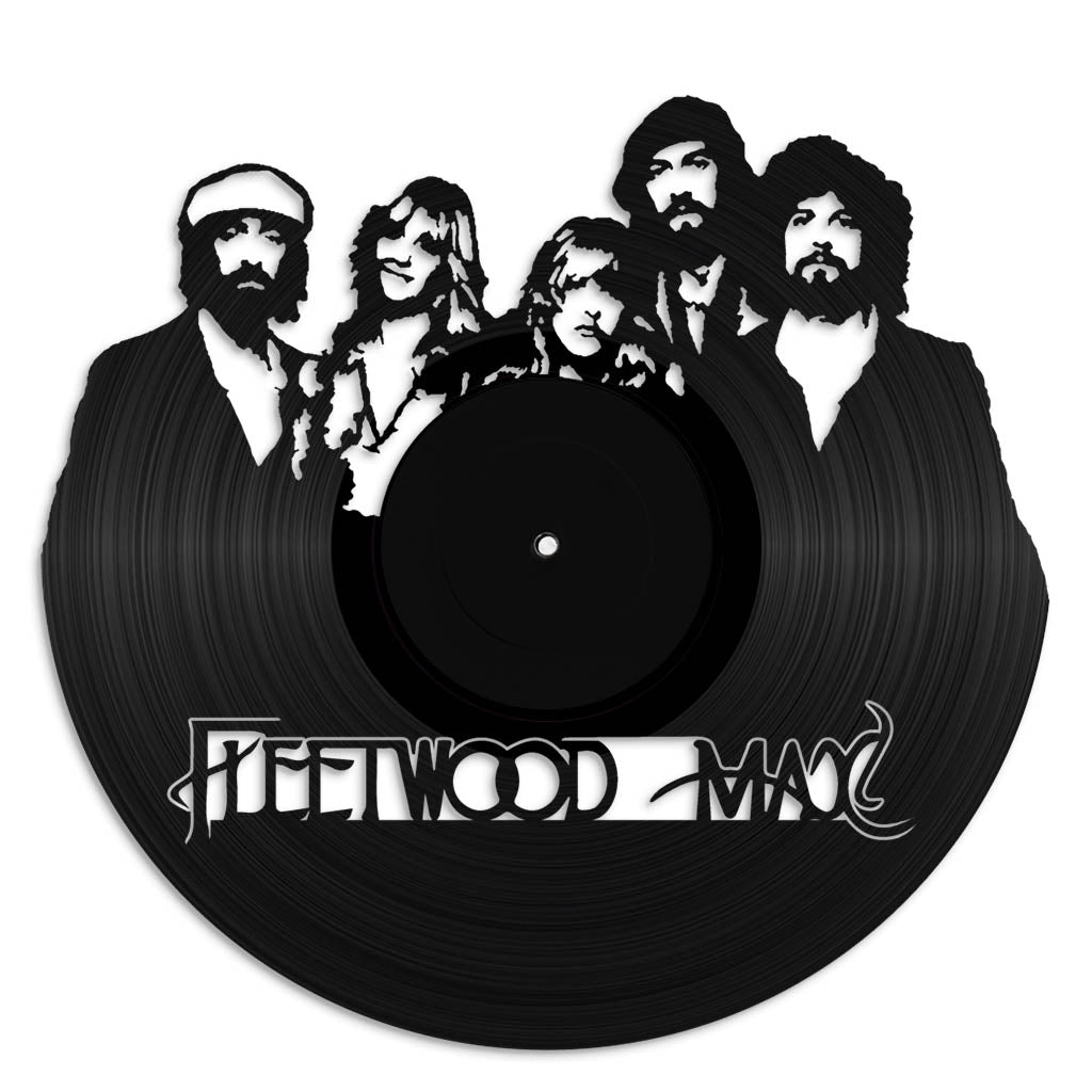 Fleetwood Mac music wall art vinyl record design