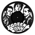 Green Day vinyl record art wall hanging