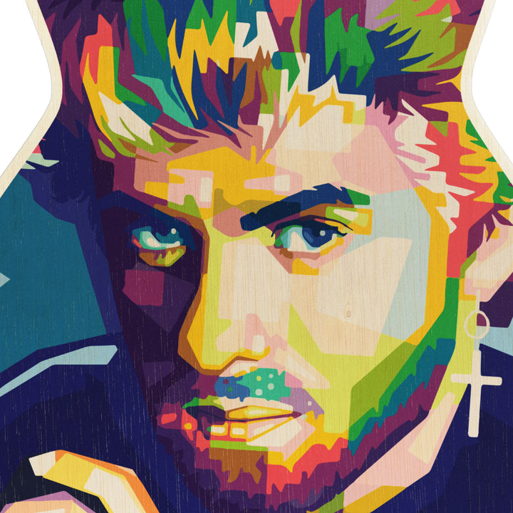 George Michael · Guitar Wall Art