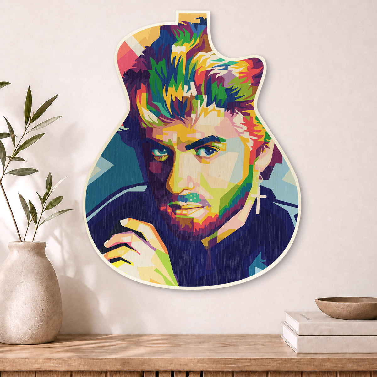 George Michael · Guitar Wall Art