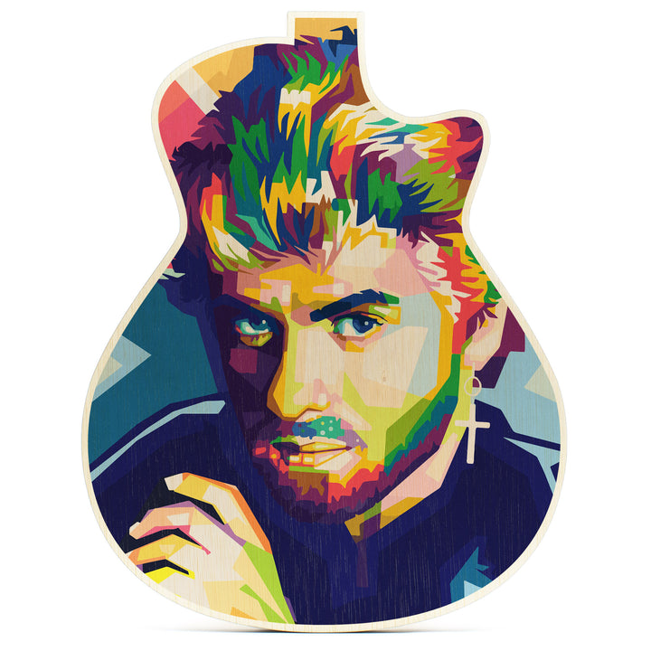 George Michael · Guitar Wall Art