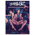 Gorillaz · Wood Print