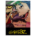 Gorillaz · Wood Print
