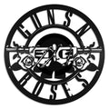 Guns N' Roses record wall art made from vinyl lp