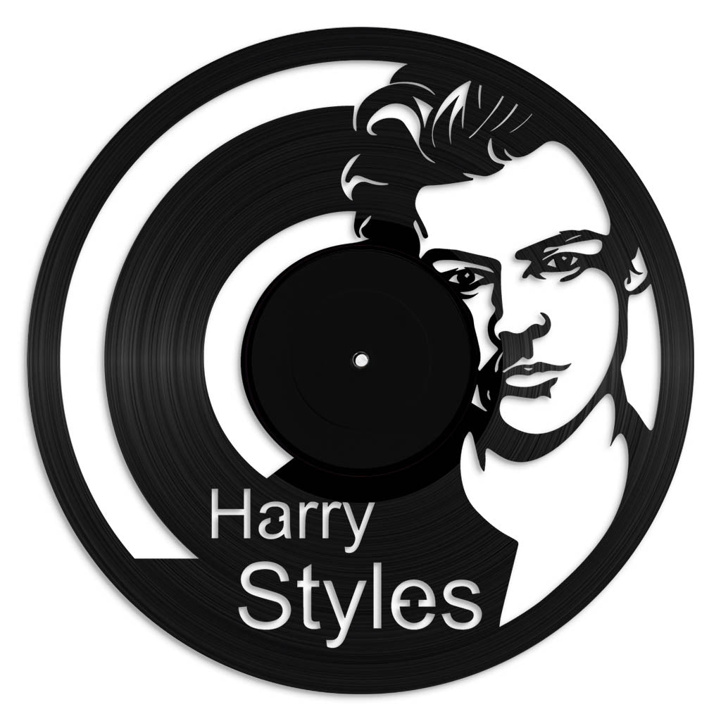 Harry Styles music wall art vinyl record design