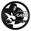 Johnny Cash vinyl record art wall hanging