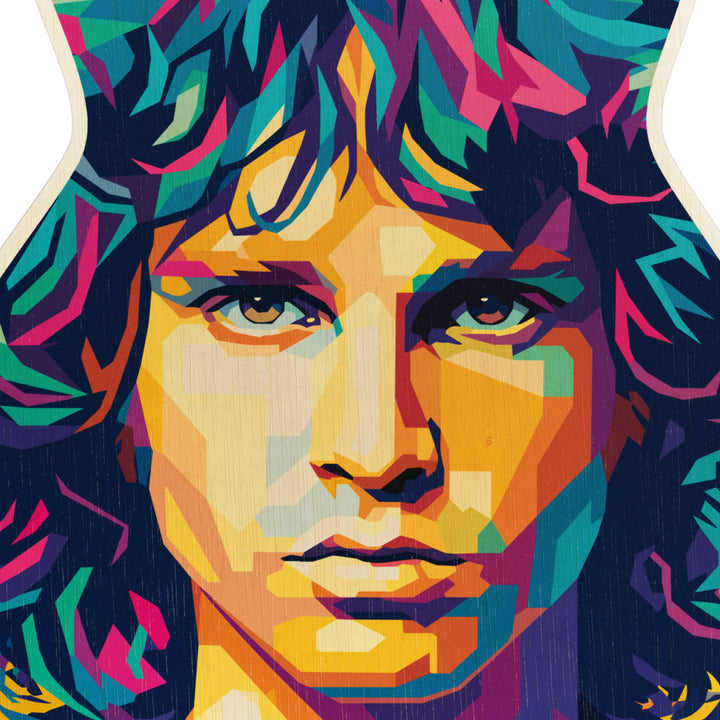 Jim Morrison · Guitar Wall Art