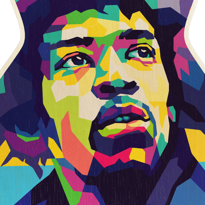 Jimi Hendrix · Guitar Wall Art