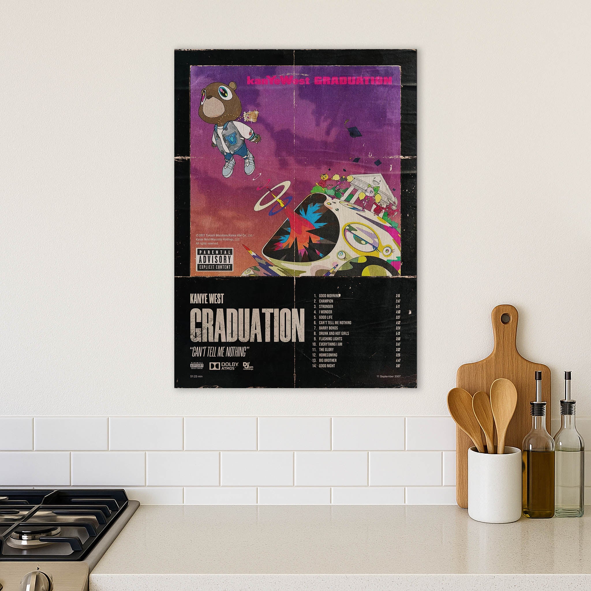 Kanye West Graduation · Wood Print
