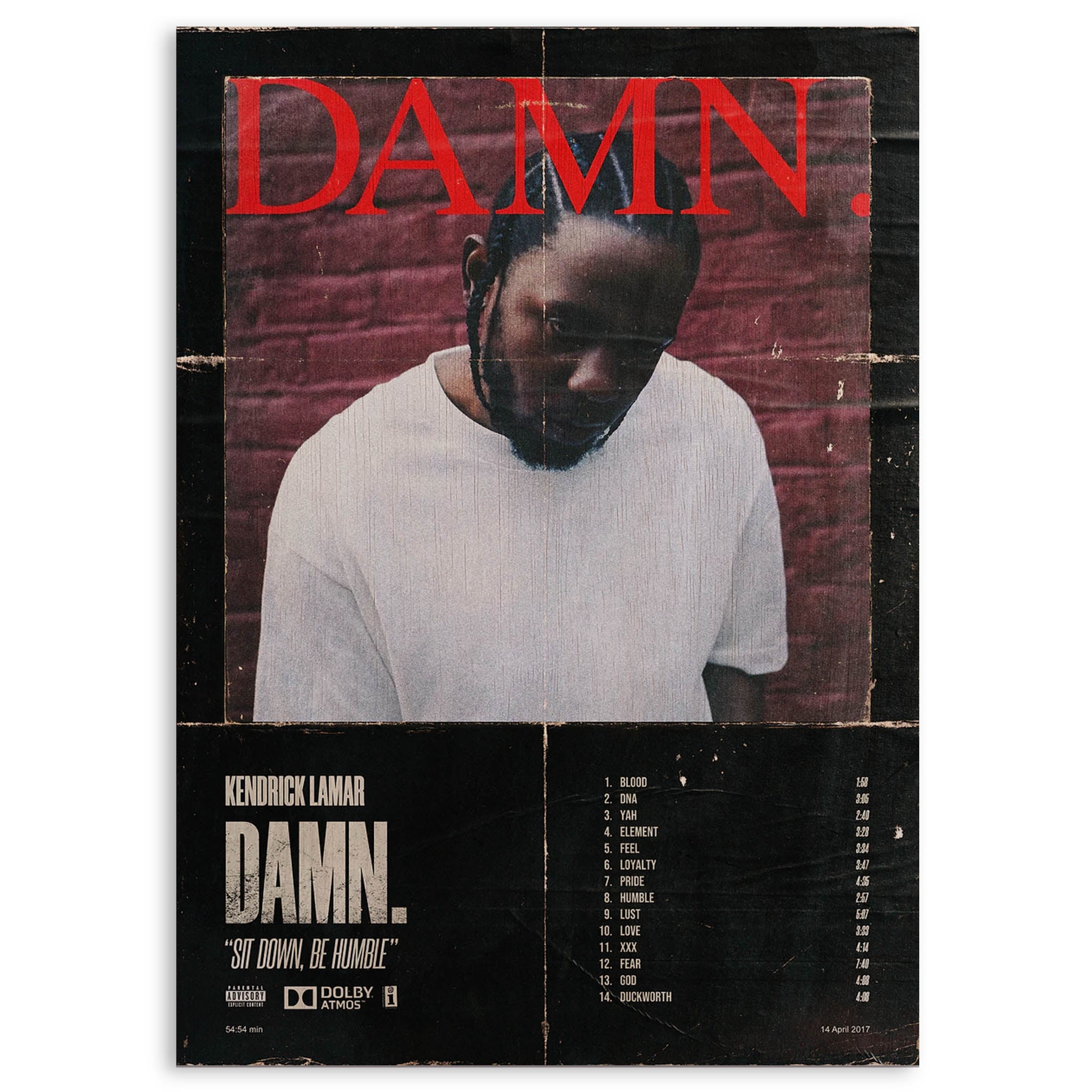 Kendrick Lamar · Wood Print