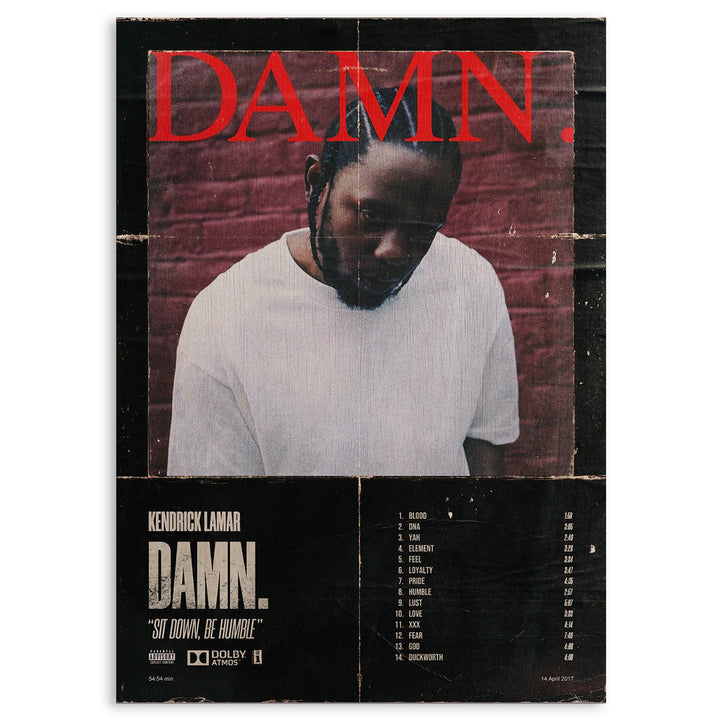 Kendrick Lamar · Wood Print