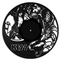 KISS vinyl record art wall hanging