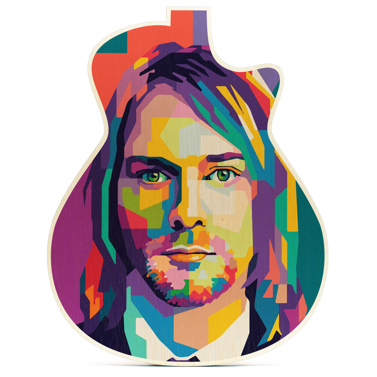 Kurt Cobain · Guitar Wall Art