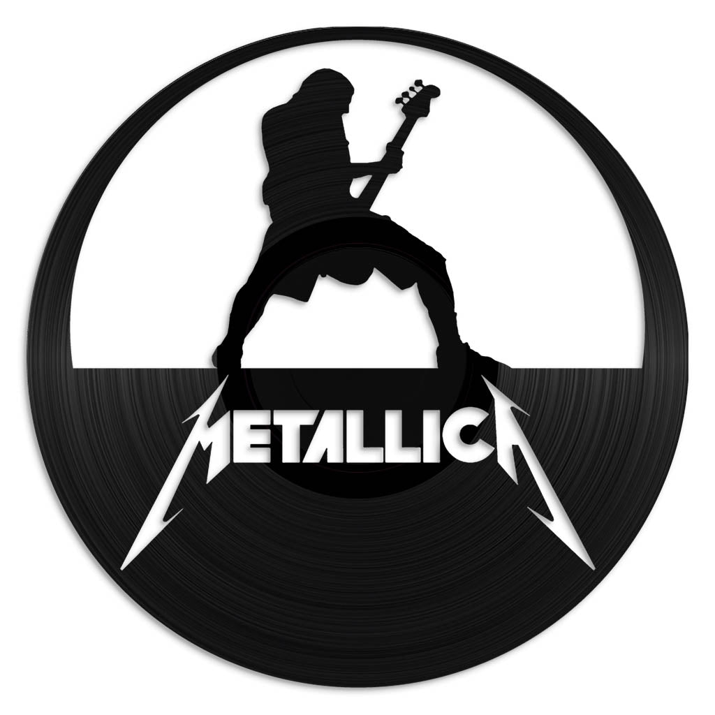 Metallica music wall art vinyl record design