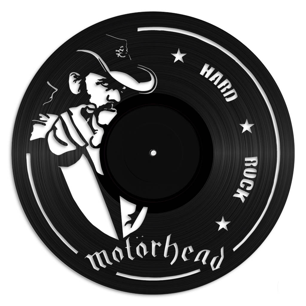 Motorhead record wall art made from vinyl lp